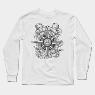 All seeing eye of the seas Long Sleeve T-Shirt